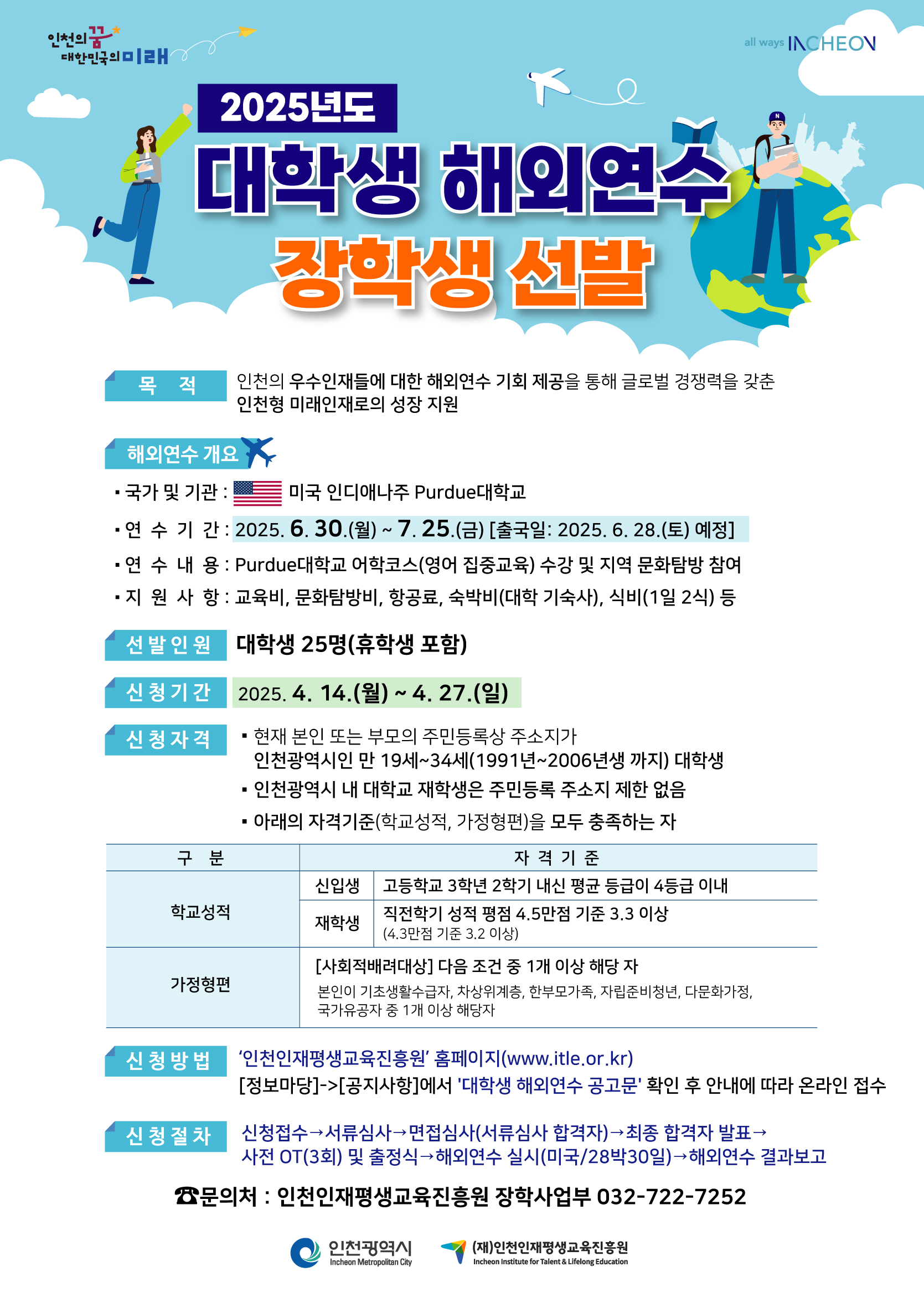 ★★[붙임1]대학생해외연수 포스터