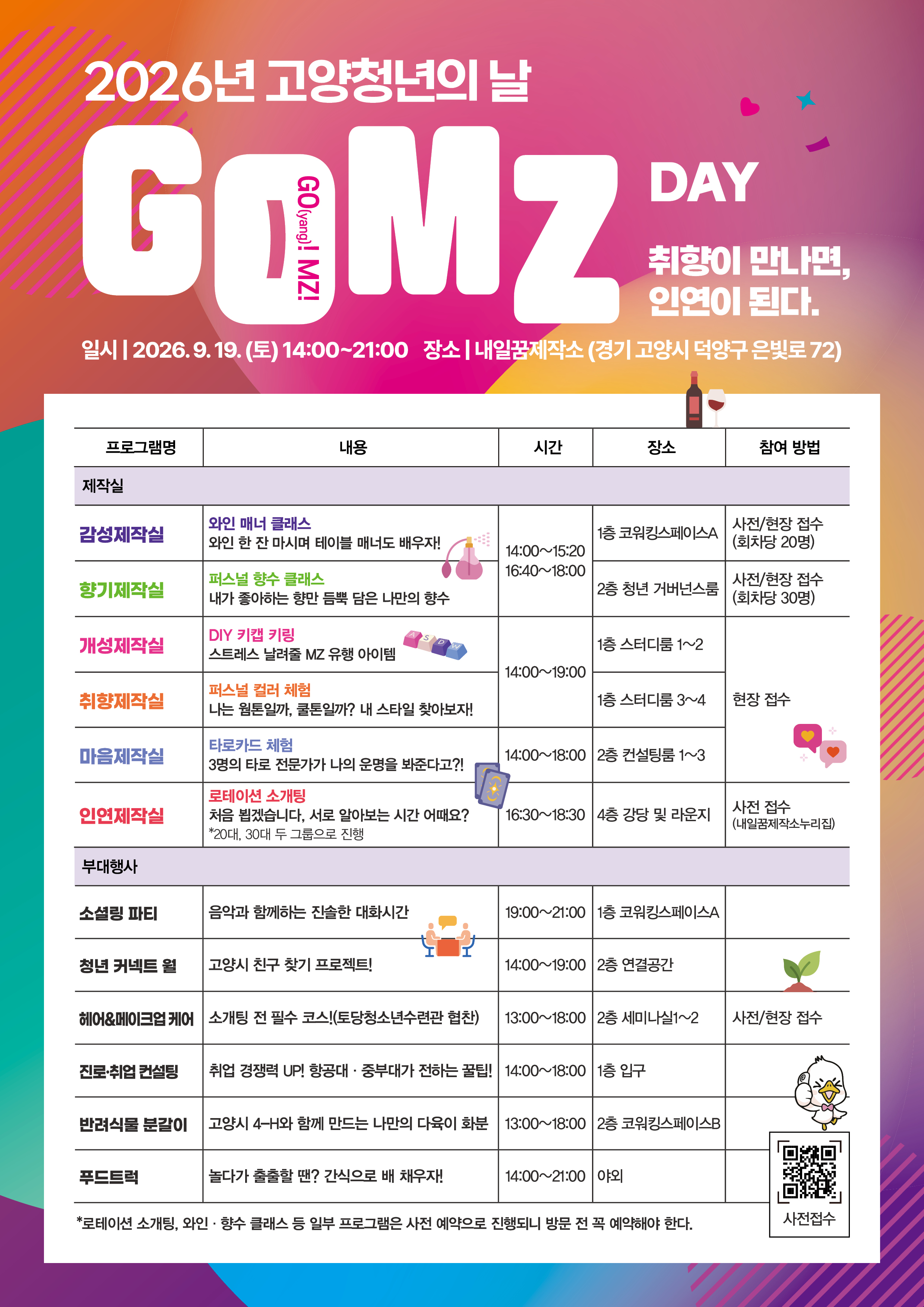 2026청년의날 프로그램 설명
